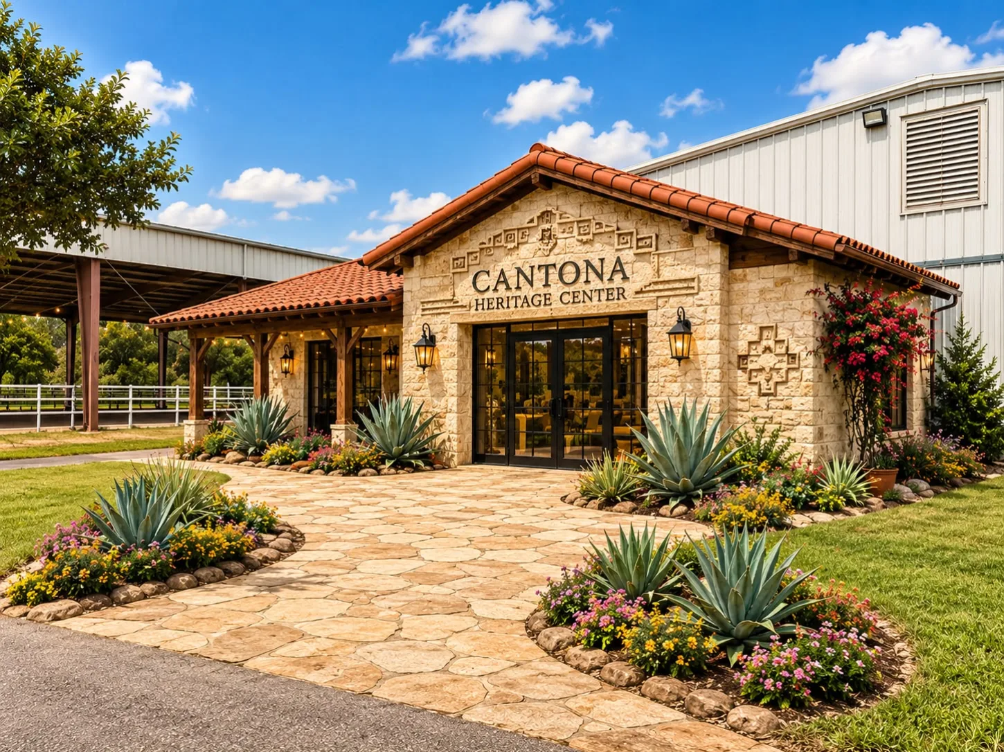 Conceptual rendering of the proposed Cantona Heritage Regional Museum in Texas